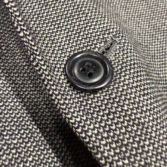 Bespoke Richard Anderson Savile Row Blazer Wool Cashmere Sport Coat Grey 42S - Picture 5 of 8